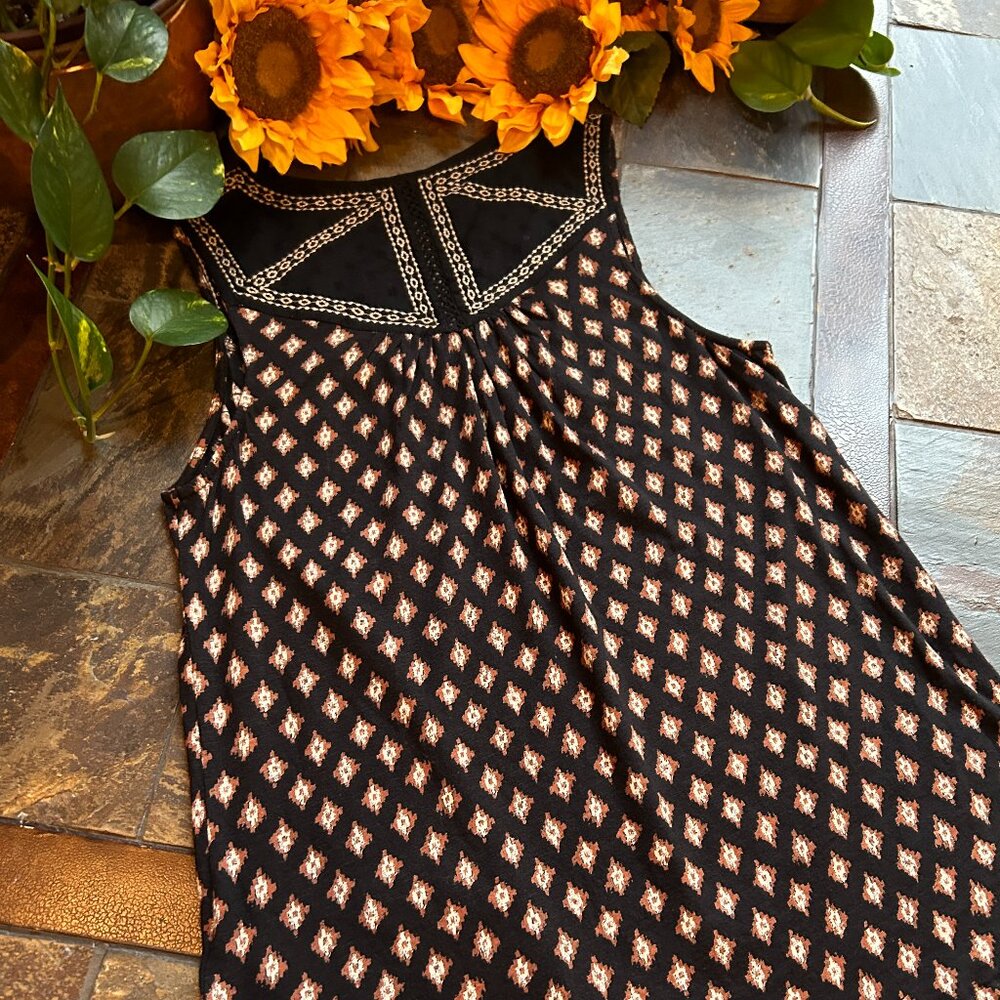 Lucky Brand Embroidered BoHo top (NEW) - Picture 15 of 15